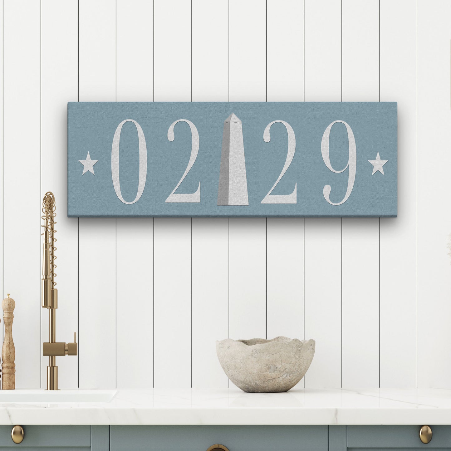 02129 Charlestown Bunker Hill Monument Wall Hanging - Many Sizes and Colors Available