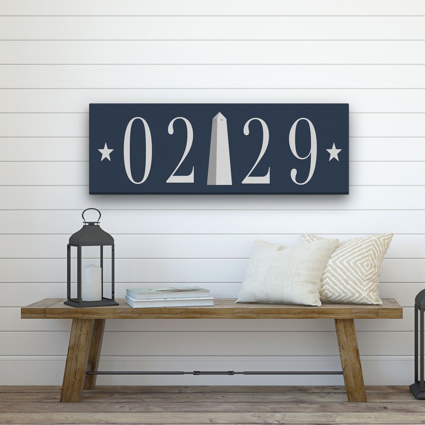 02129 Charlestown Bunker Hill Monument Wall Hanging - Many Sizes and Colors Available