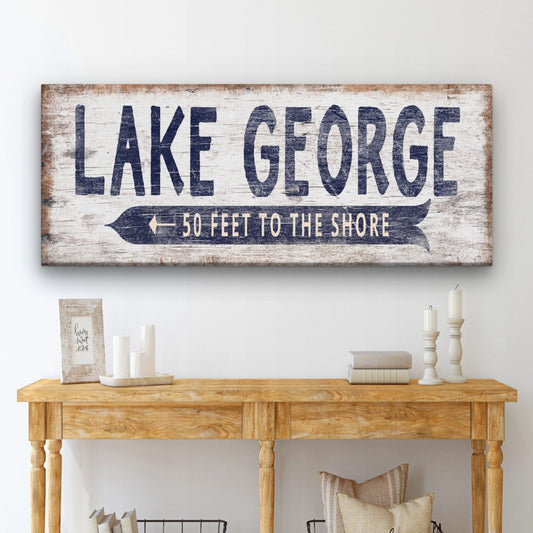 Customizable Lake Signs | Personalized Lake Life Signs