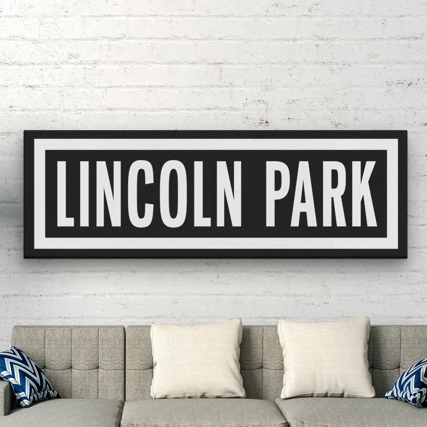 Personalized Town, Family Name, Street Name Sign | Clean Distressed Metal Look