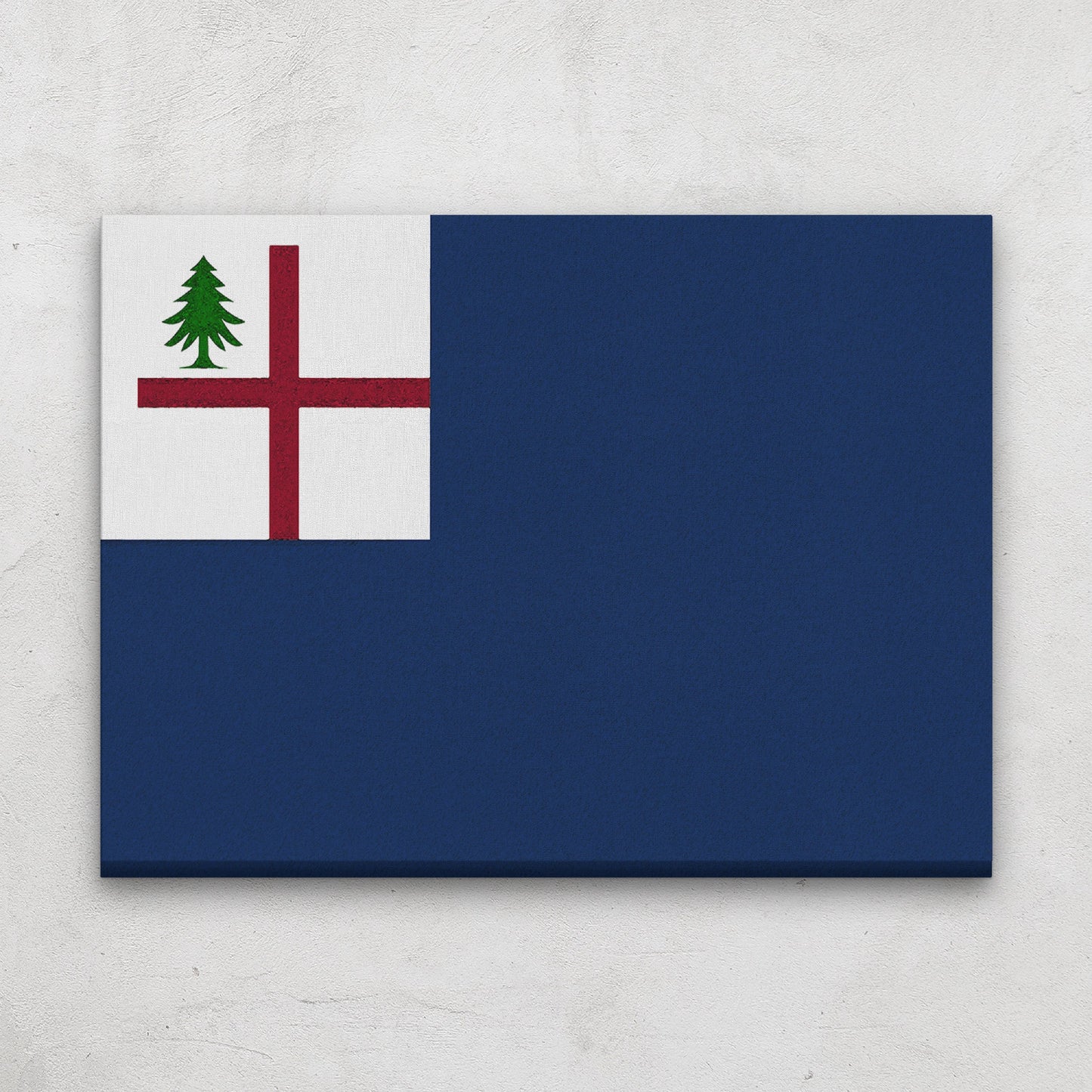 Bunker Hill Charlestown Flag | Revolutionary War Flag - Gallery Wrapped Canvas
