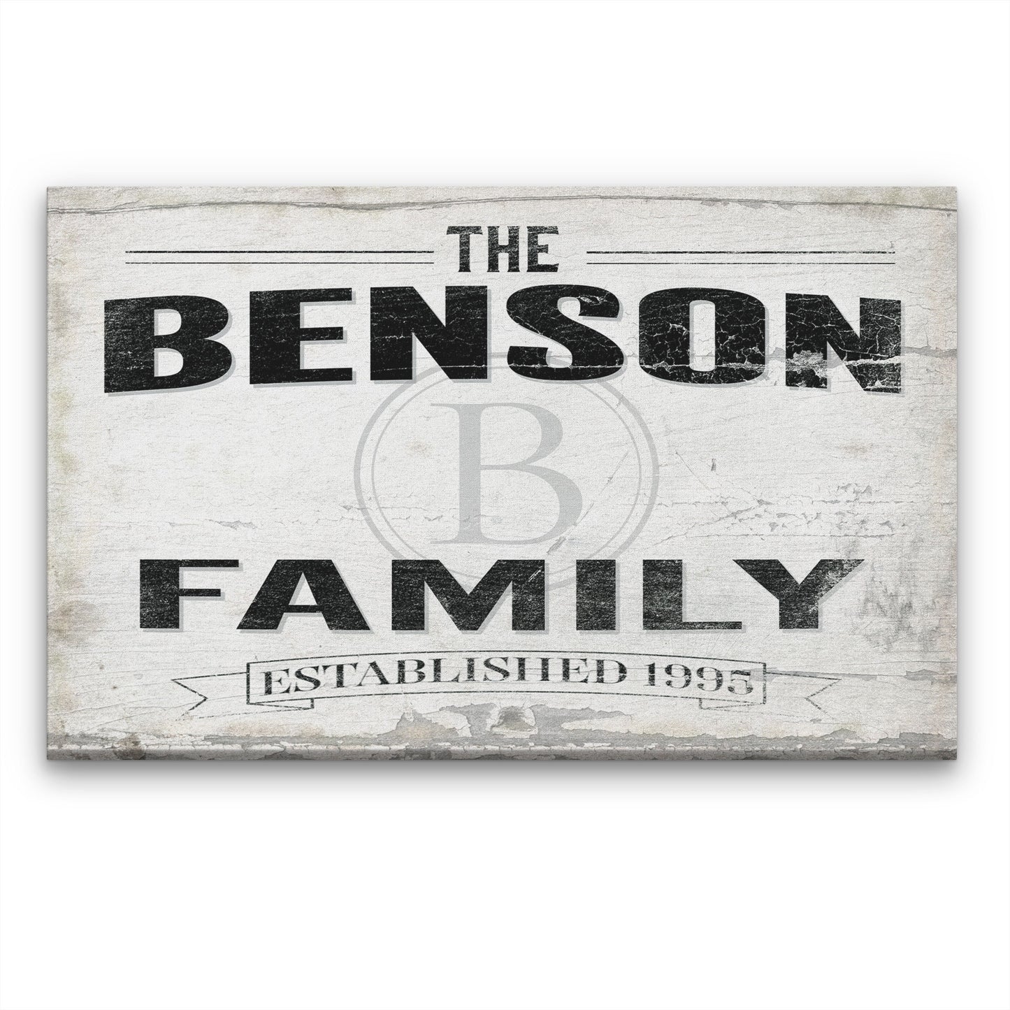 Personalized Family Name Sign - Custom Wall Signs